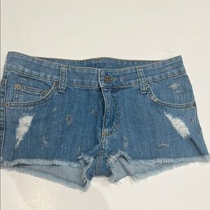 Carmar distressed Jean shorts size 28